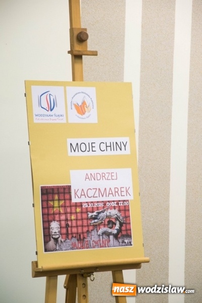 Zdjęcie w galerii na portalu naszwodzislaw.com: Moje Chiny - spotkanie autorskie w wodzisławskiej bibliotece wiadomości z regionu