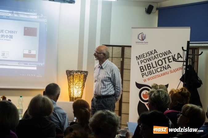 Zdjęcie w galerii na portalu naszwodzislaw.com: Moje Chiny - spotkanie autorskie w wodzisławskiej bibliotece wiadomości z regionu