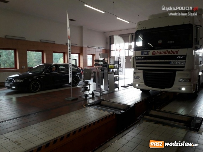 Zdjęcie w galerii na portalu naszwodzislaw.com: Policjanci i diagności we wspólnej akcji wiadomości z regionu