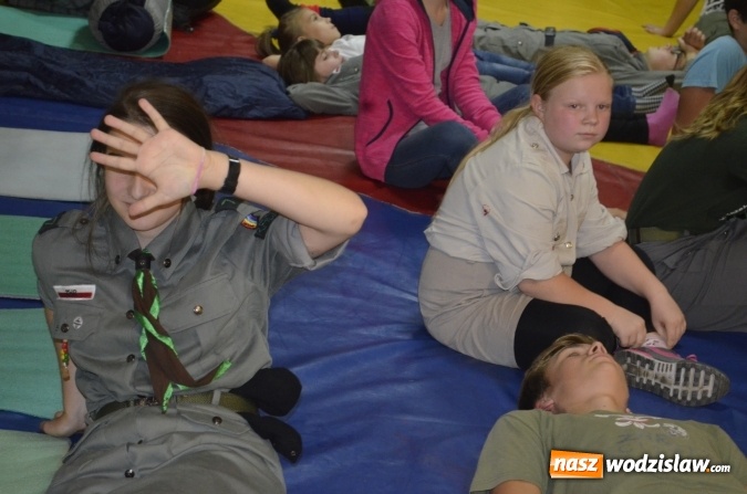 Zdjęcie w galerii na portalu naszwodzislaw.com: Harcerze z Wodzisławia na biwaku w Brzeźnicy wiadomości z regionu