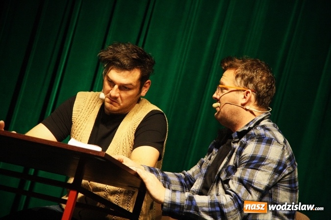 Zdjęcie w galerii na portalu naszwodzislaw.com: Kabaret Smile na scenie Rydułtowskiego Centrum Kultury wiadomości z regionu