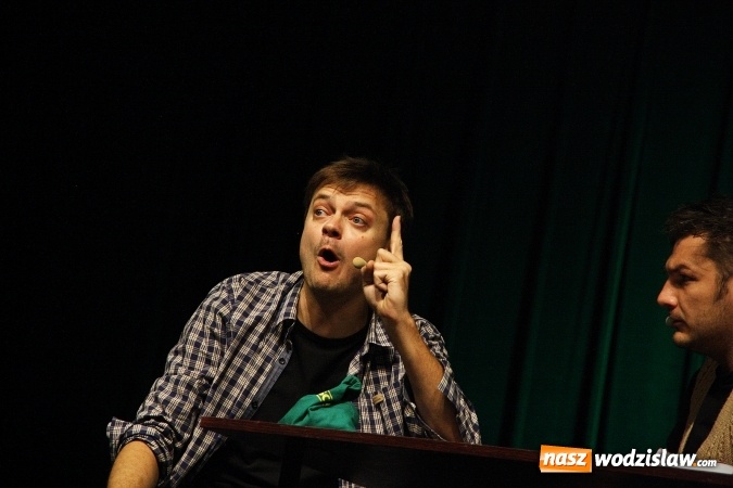 Zdjęcie w galerii na portalu naszwodzislaw.com: Kabaret Smile na scenie Rydułtowskiego Centrum Kultury wiadomości z regionu