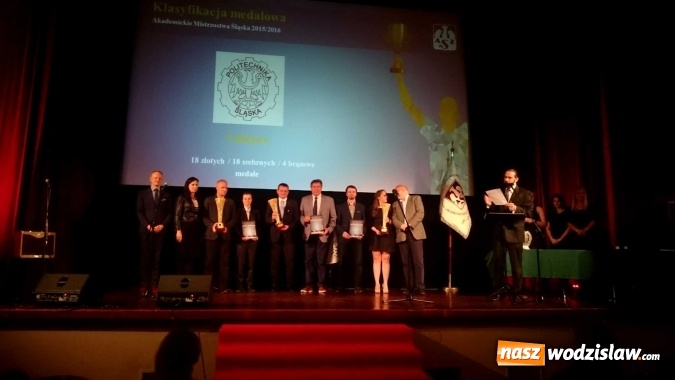 Zdjęcie w galerii na portalu naszwodzislaw.com: VII Gala Śląskiego Sportu Akademickiego - sukces raciborskiej PWSZ wiadomości z regionu