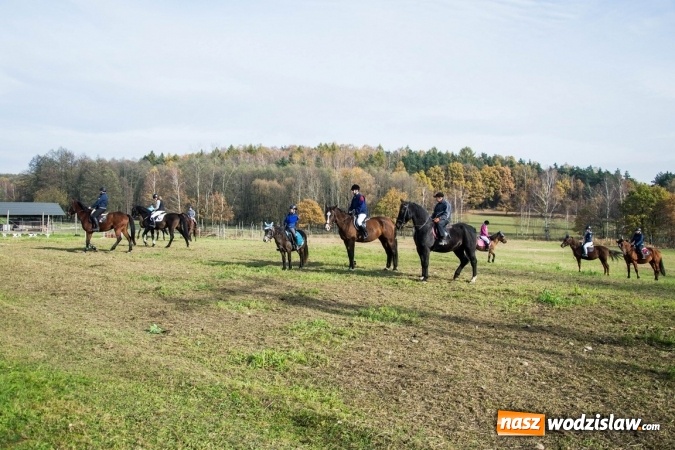 Zdjęcie w galerii na portalu naszwodzislaw.com: Święto jeźdźc&oacute;w - hubertus w Godowie. FOTORELACJA wiadomości z regionu