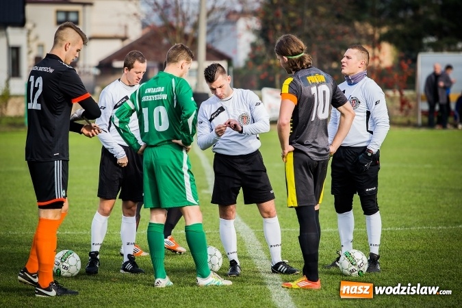 Zdjęcie w galerii na portalu naszwodzislaw.com: Pewna wygrana Krzyżanowic w starciu ze Skrzyszowem wiadomości z regionu