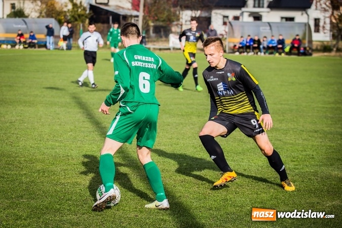 Zdjęcie w galerii na portalu naszwodzislaw.com: Pewna wygrana Krzyżanowic w starciu ze Skrzyszowem wiadomości z regionu