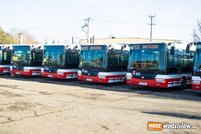 Zdjęcie w galerii na portalu naszwodzislaw.com: W Wodzisławiu zaprezentowano nową flotę dla MZK Jastrzębie  wiadomości z regionu