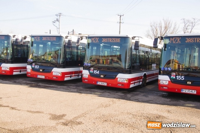 Zdjęcie w galerii na portalu naszwodzislaw.com: W Wodzisławiu zaprezentowano nową flotę dla MZK Jastrzębie  wiadomości z regionu