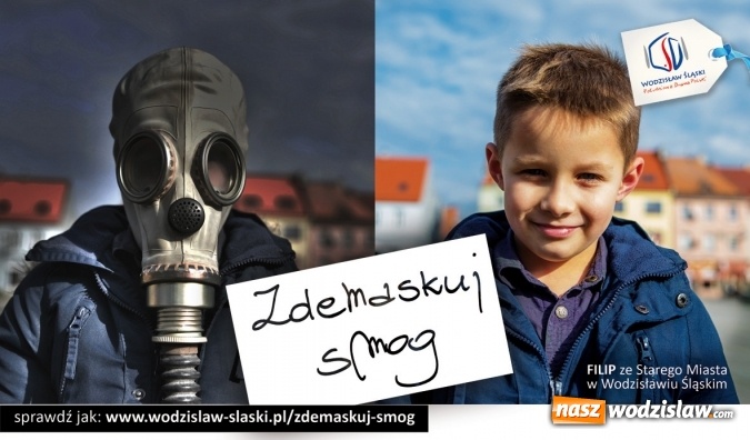 Zdjęcie w galerii na portalu naszwodzislaw.com: Zdemaskuj smog - nowa kampania Wodzisławia Śląskiego wiadomości z regionu