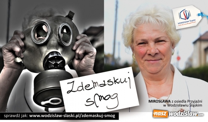 Zdjęcie w galerii na portalu naszwodzislaw.com: Zdemaskuj smog - nowa kampania Wodzisławia Śląskiego wiadomości z regionu