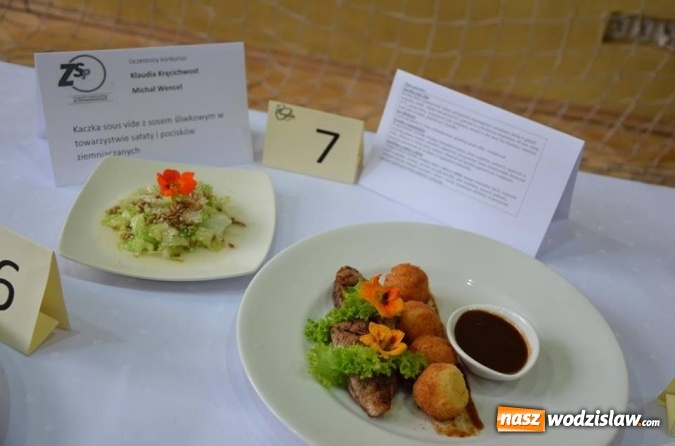 Zdjęcie w galerii na portalu naszwodzislaw.com: Młodzi kucharze z Katowic zwycięzcami Śląskiej Jesieni Kulinarnej w Wodzisławiu Śl. wiadomości z regionu