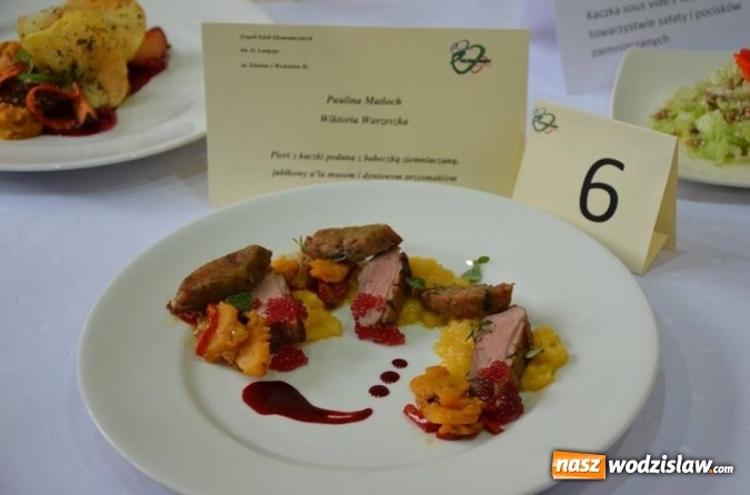 Zdjęcie w galerii na portalu naszwodzislaw.com: Młodzi kucharze z Katowic zwycięzcami Śląskiej Jesieni Kulinarnej w Wodzisławiu Śl. wiadomości z regionu