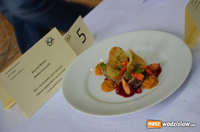 Zdjęcie w galerii na portalu naszwodzislaw.com: Młodzi kucharze z Katowic zwycięzcami Śląskiej Jesieni Kulinarnej w Wodzisławiu Śl. wiadomości z regionu