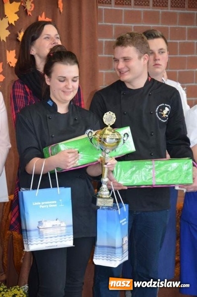 Zdjęcie w galerii na portalu naszwodzislaw.com: Młodzi kucharze z Katowic zwycięzcami Śląskiej Jesieni Kulinarnej w Wodzisławiu Śl. wiadomości z regionu