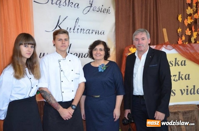Zdjęcie w galerii na portalu naszwodzislaw.com: Młodzi kucharze z Katowic zwycięzcami Śląskiej Jesieni Kulinarnej w Wodzisławiu Śl. wiadomości z regionu