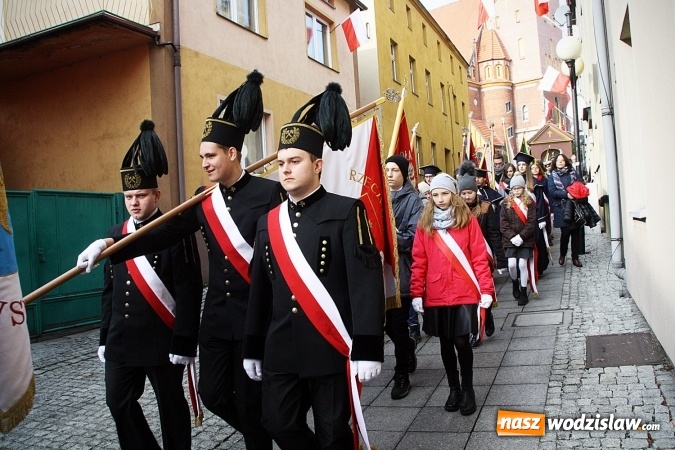 Zdjęcie w galerii na portalu naszwodzislaw.com: Narodowe Święto Niepodległości w Wodzisławiu Śląskim. FOTORELACJA wiadomości z regionu