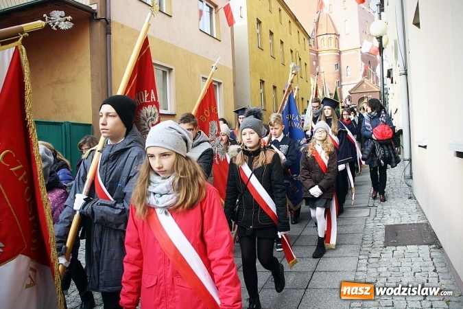 Zdjęcie w galerii na portalu naszwodzislaw.com: Narodowe Święto Niepodległości w Wodzisławiu Śląskim. FOTORELACJA wiadomości z regionu