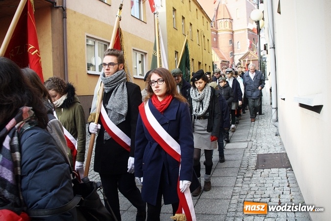 Zdjęcie w galerii na portalu naszwodzislaw.com: Narodowe Święto Niepodległości w Wodzisławiu Śląskim. FOTORELACJA wiadomości z regionu