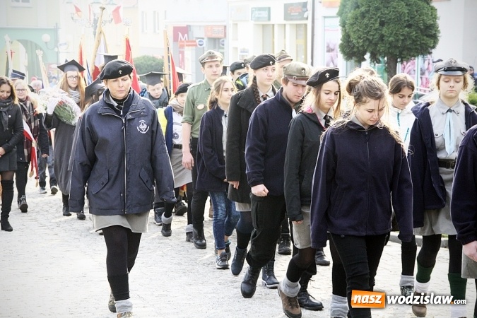 Zdjęcie w galerii na portalu naszwodzislaw.com: Narodowe Święto Niepodległości w Wodzisławiu Śląskim. FOTORELACJA wiadomości z regionu