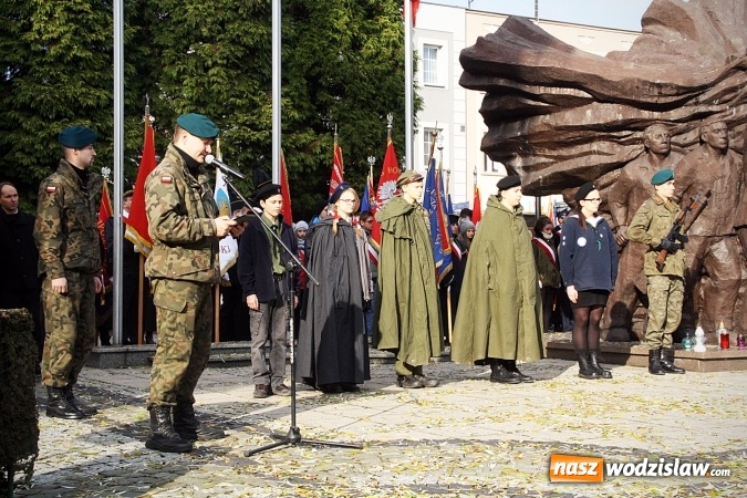 Zdjęcie w galerii na portalu naszwodzislaw.com: Narodowe Święto Niepodległości w Wodzisławiu Śląskim. FOTORELACJA wiadomości z regionu