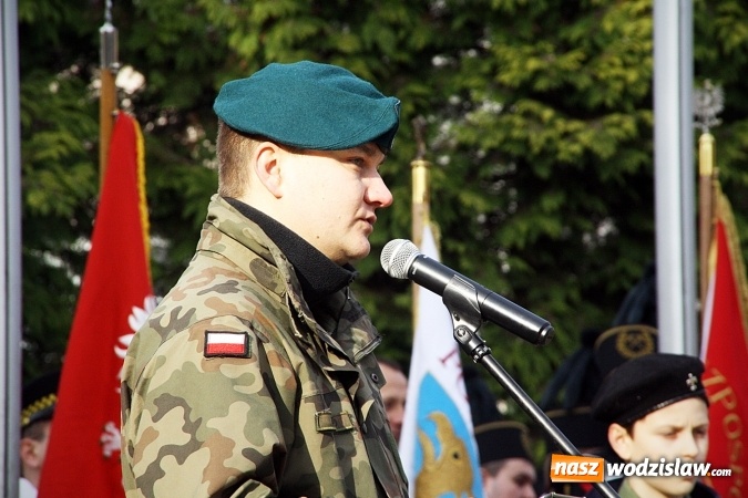 Zdjęcie w galerii na portalu naszwodzislaw.com: Narodowe Święto Niepodległości w Wodzisławiu Śląskim. FOTORELACJA wiadomości z regionu