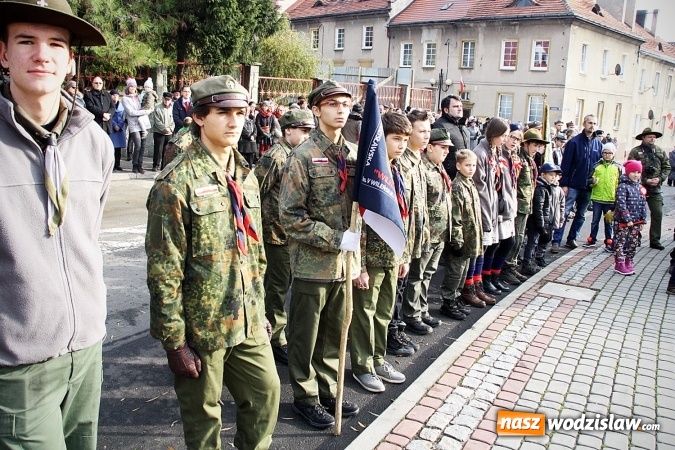 Zdjęcie w galerii na portalu naszwodzislaw.com: Narodowe Święto Niepodległości w Wodzisławiu Śląskim. FOTORELACJA wiadomości z regionu