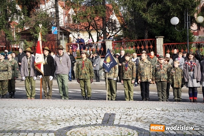 Zdjęcie w galerii na portalu naszwodzislaw.com: Narodowe Święto Niepodległości w Wodzisławiu Śląskim. FOTORELACJA wiadomości z regionu