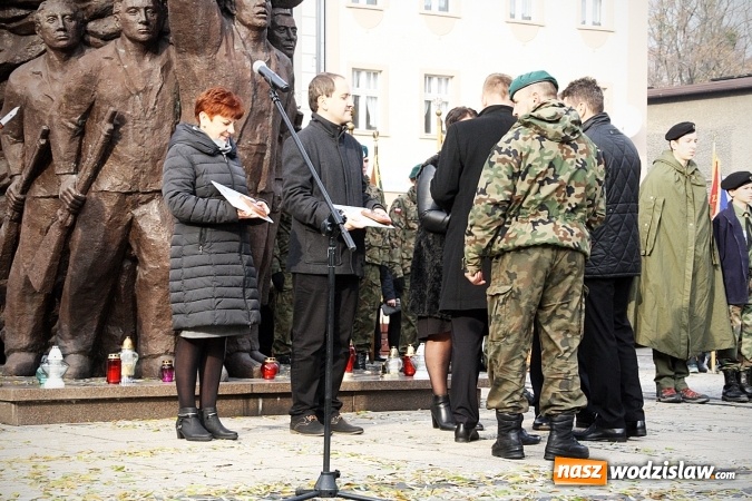 Zdjęcie w galerii na portalu naszwodzislaw.com: Narodowe Święto Niepodległości w Wodzisławiu Śląskim. FOTORELACJA wiadomości z regionu