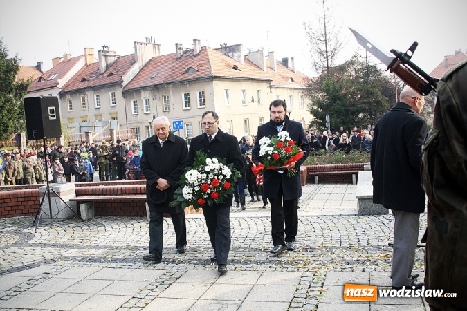 Zdjęcie w galerii na portalu naszwodzislaw.com: Narodowe Święto Niepodległości w Wodzisławiu Śląskim. FOTORELACJA wiadomości z regionu