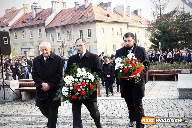 Zdjęcie w galerii na portalu naszwodzislaw.com: Narodowe Święto Niepodległości w Wodzisławiu Śląskim. FOTORELACJA wiadomości z regionu