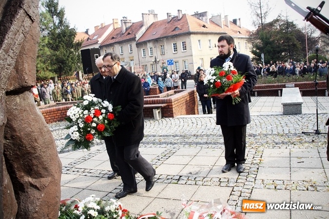 Zdjęcie w galerii na portalu naszwodzislaw.com: Narodowe Święto Niepodległości w Wodzisławiu Śląskim. FOTORELACJA wiadomości z regionu