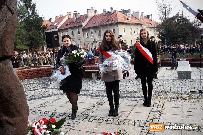Zdjęcie w galerii na portalu naszwodzislaw.com: Narodowe Święto Niepodległości w Wodzisławiu Śląskim. FOTORELACJA wiadomości z regionu