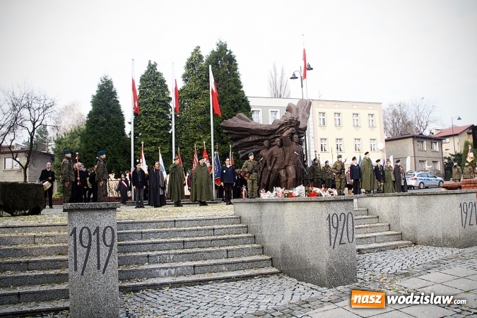 Zdjęcie w galerii na portalu naszwodzislaw.com: Narodowe Święto Niepodległości w Wodzisławiu Śląskim. FOTORELACJA wiadomości z regionu