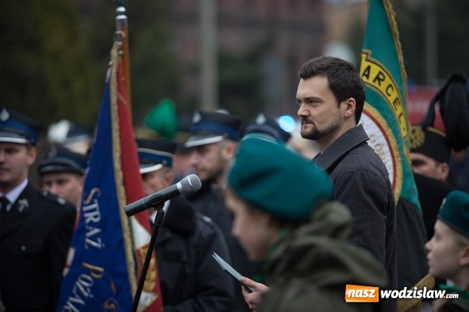 Zdjęcie w galerii na portalu naszwodzislaw.com: Zuchy, górnicy i apel o jedność. Święto Niepodległości w Radlinie  wiadomości z regionu