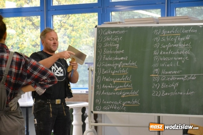 Zdjęcie w galerii na portalu naszwodzislaw.com: Uczniowie wodzisławskiej Budowlanki szlifowali swoje umiejętności we Frankfurcie wiadomości z regionu