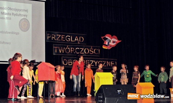 Zdjęcie w galerii na portalu naszwodzislaw.com: IV Przegląd Twórczości Obcojęzycznej Dzieci i Młodzieży Miasta Rydułtowy  wiadomości z regionu