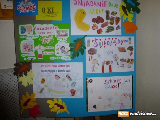 Zdjęcie w galerii na portalu naszwodzislaw.com: Śniadanie Daje Moc w ZSP nr 4  wiadomości z regionu