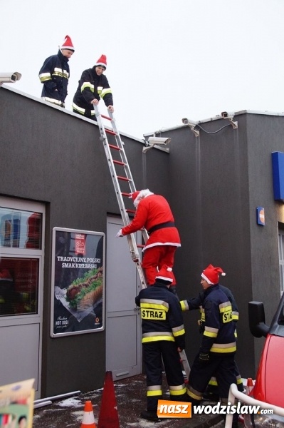 Zdjęcie w galerii na portalu naszwodzislaw.com: Święty Mikołaj zawitał na Statoil wiadomości z regionu