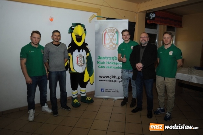 Zdjęcie w galerii na portalu naszwodzislaw.com: Hokeiści JKH GKS Jastrzębie gościli w ZPSWR w Wodzisławiu Śląskim wiadomości z regionu