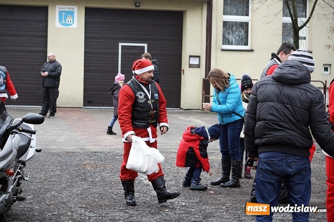 Zdjęcie w galerii na portalu naszwodzislaw.com: W Pszowie Mikołaje przyjechały na motorach wiadomości z regionu