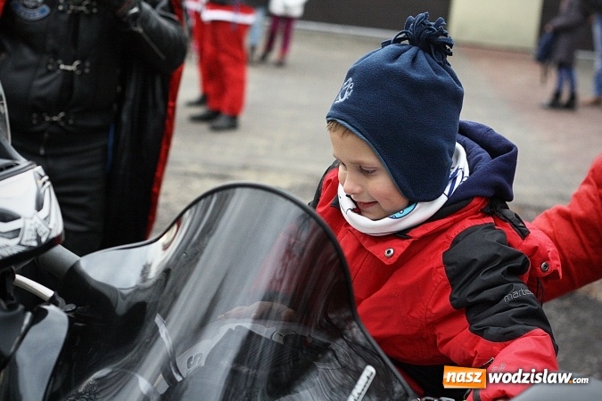 Zdjęcie w galerii na portalu naszwodzislaw.com: W Pszowie Mikołaje przyjechały na motorach wiadomości z regionu