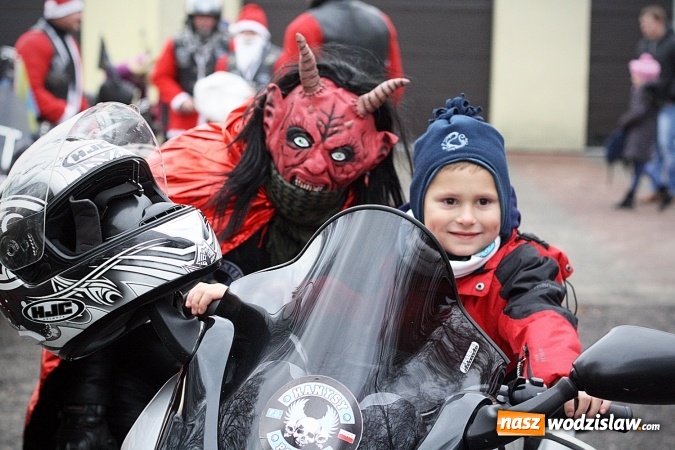 Zdjęcie w galerii na portalu naszwodzislaw.com: W Pszowie Mikołaje przyjechały na motorach wiadomości z regionu