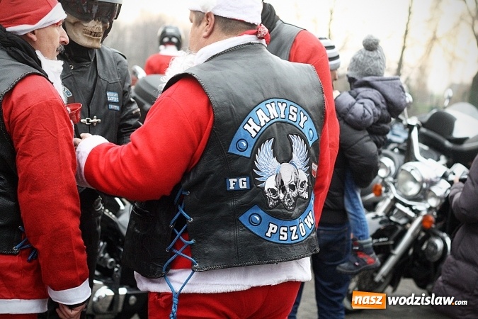 Zdjęcie w galerii na portalu naszwodzislaw.com: W Pszowie Mikołaje przyjechały na motorach wiadomości z regionu