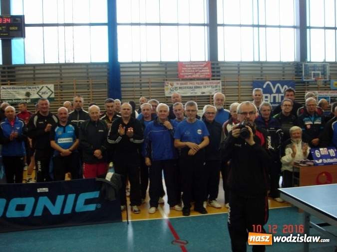 Zdjęcie w galerii na portalu naszwodzislaw.com: 4. Grand Prix Polski Weteranów w tenisie stołowym  wiadomości z regionu