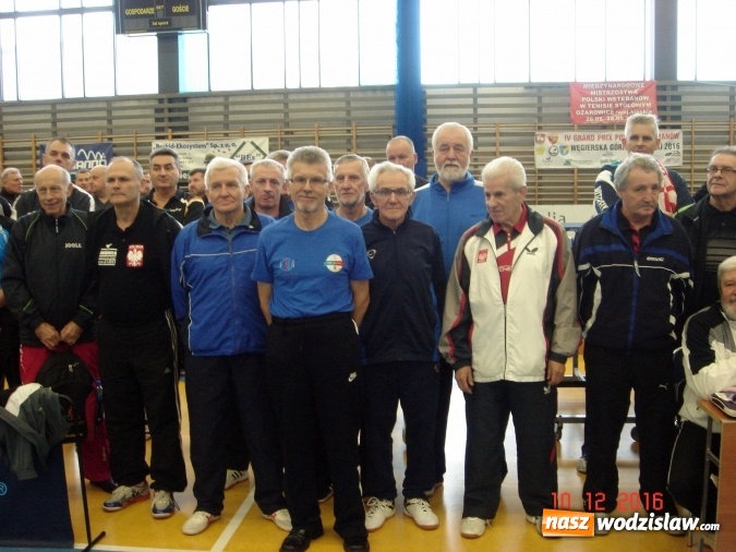 Zdjęcie w galerii na portalu naszwodzislaw.com: 4. Grand Prix Polski Weteranów w tenisie stołowym  wiadomości z regionu