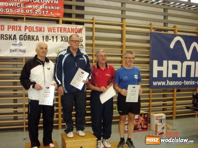 Zdjęcie w galerii na portalu naszwodzislaw.com: 4. Grand Prix Polski Weteranów w tenisie stołowym  wiadomości z regionu