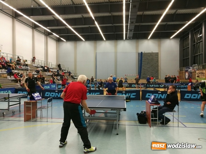 Zdjęcie w galerii na portalu naszwodzislaw.com: 4. Grand Prix Polski Weteranów w tenisie stołowym  wiadomości z regionu