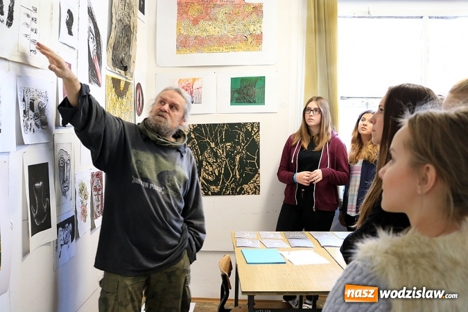 Zdjęcie w galerii na portalu naszwodzislaw.com: Młodzież bytomskiego Technikum zainteresowana studiami w Raciborzu  wiadomości z regionu