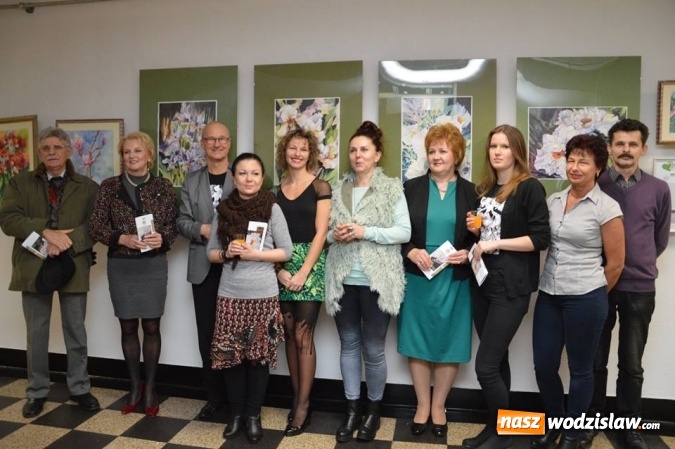 Zdjęcie w galerii na portalu naszwodzislaw.com: Radlin: Otwarcie wystawy malarstwa Anety Gajos wiadomości z regionu