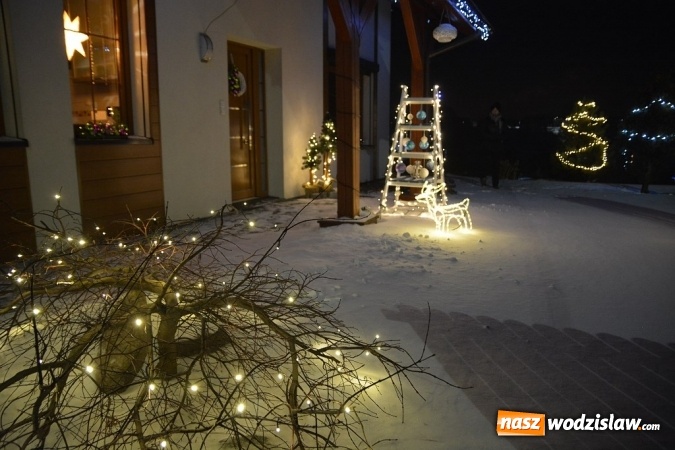 Zdjęcie w galerii na portalu naszwodzislaw.com: Marklowice: Najładniejsza dekoracja świąteczno – noworoczna. Rozstrzygnięto konkurs wiadomości z regionu